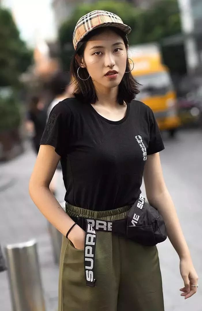 16个潮流感街拍,土味街拍劈叉