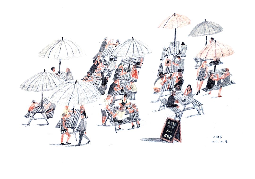 下周五开课！综合材料「生活手绘」插画10节课报名啦！不同材料碰撞出的创作与应用