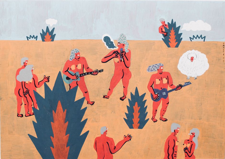 下周五开课！综合材料「生活手绘」插画10节课报名啦！不同材料碰撞出的创作与应用