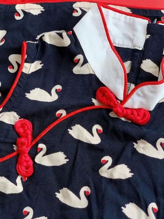 夏季改良中国风童装,改良版中式童装