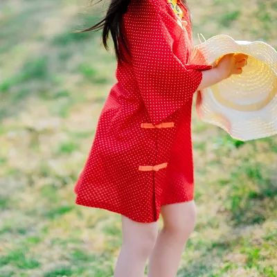 夏季改良中国风童装,改良版中式童装