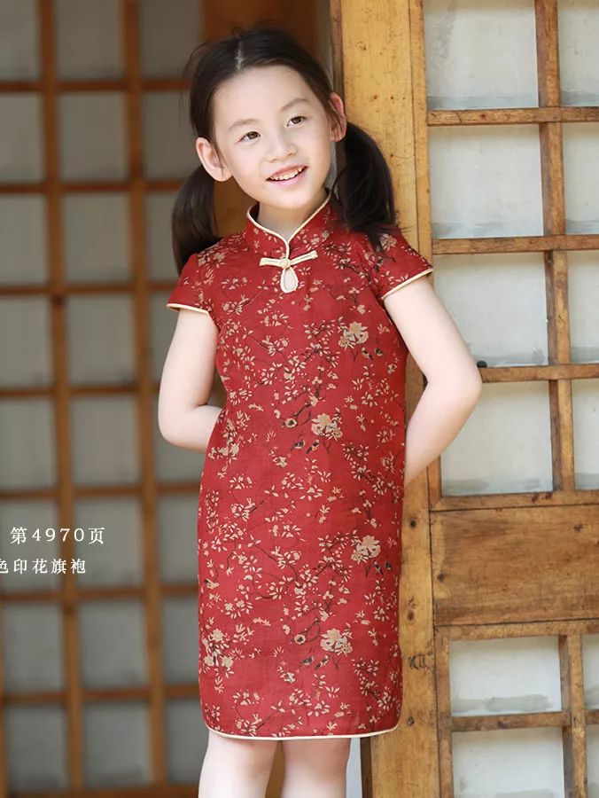 夏季改良中国风童装,改良版中式童装