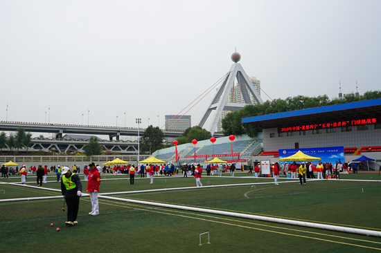 全国500余名银发健将挥杆西宁夕阳红闪耀门球嘉年华