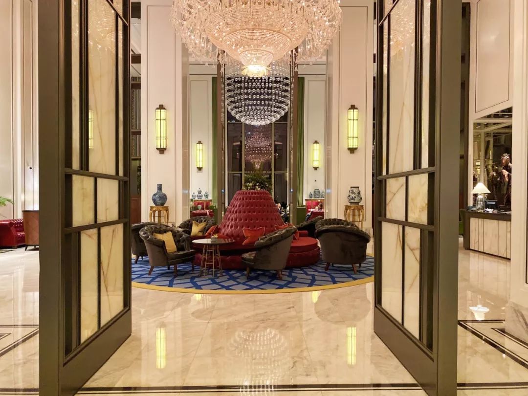 瑞吉上海,上海瑞吉入夜仪式