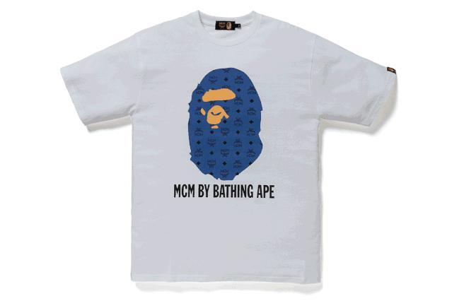 bape和mcm联名外套,mcmxbape双肩包