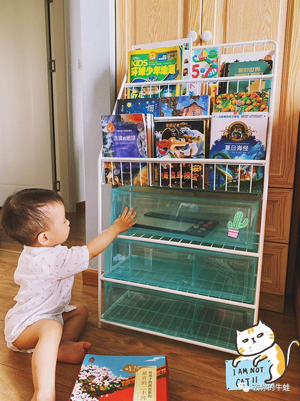 马卡龙书架+阅读地垫+阅读小桌，书香三连打造阅读角