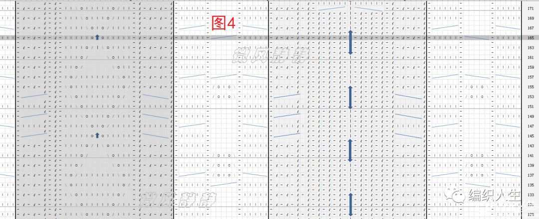 一款时尚百搭棒针镂空衫图解,荷叶边淑女中袖棒针衫教程图解