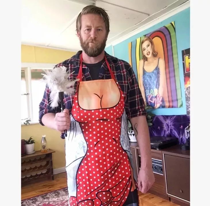 系围裙的男人最性感！美式重磅复古风，做家务也要帅