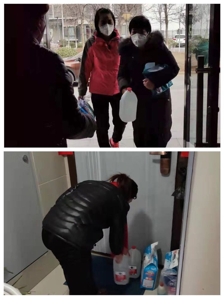 你安心在家我用心服务,广州市天河区龙洞街道疫情