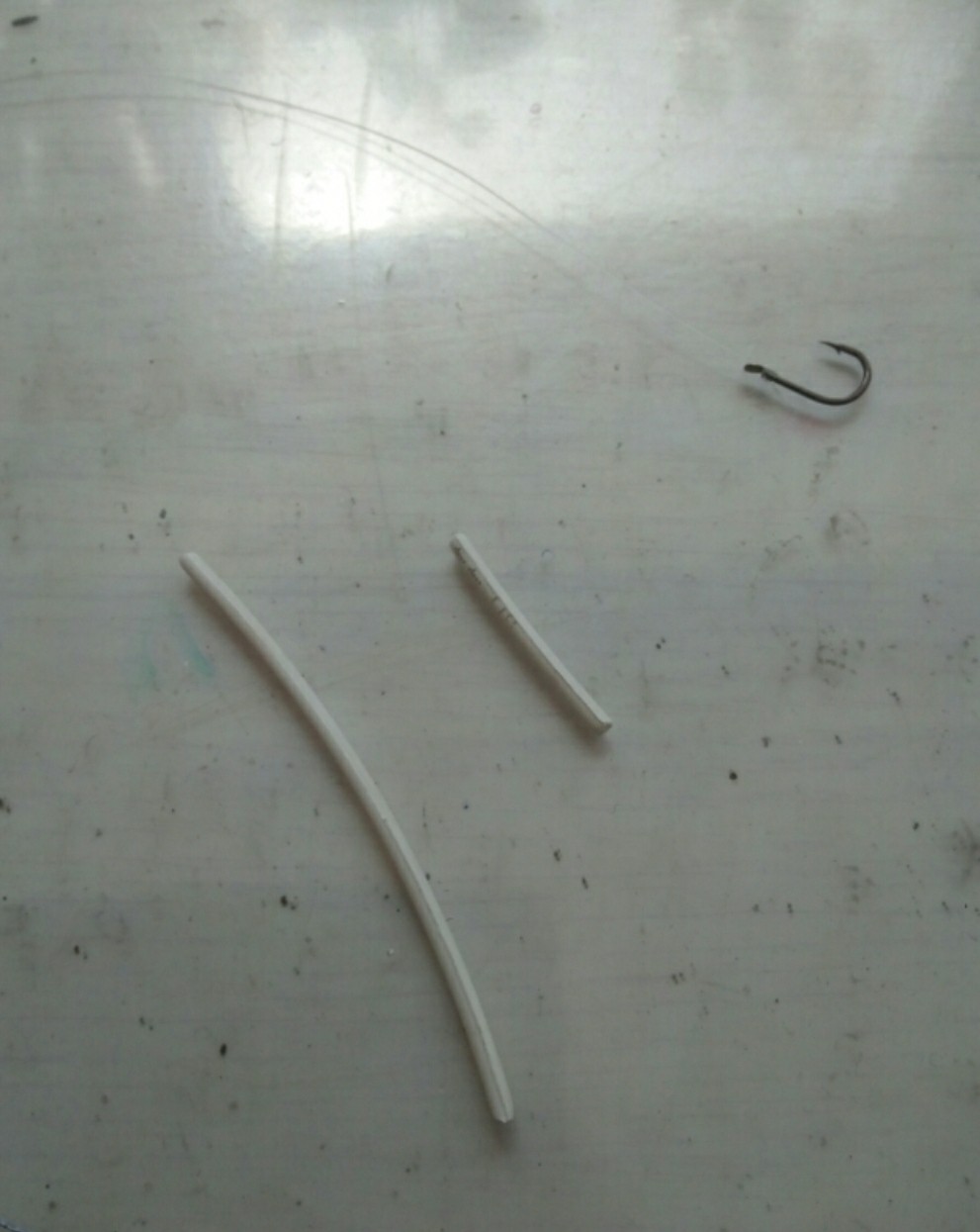 钓鱼串钩手工,手工自制串钩