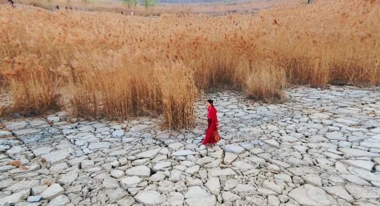 青山绿水一幅美丽的山水画,山清水秀世外桃源彩墨山水画