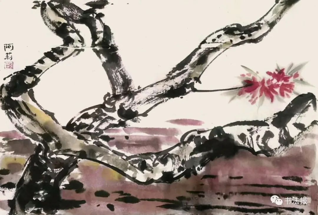 笔墨迎春花，57位画者为桃花“造像”