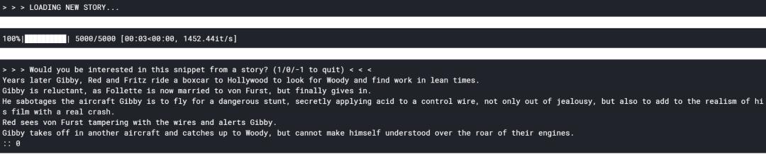 无需训练RNN或生成模型，如何编写一个快速且通用的AI“讲故事”项目？