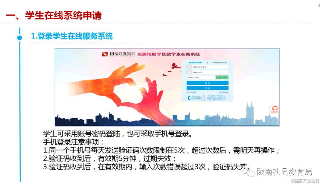 @礼县人：生源地信用助学*款贷**流程看这里~