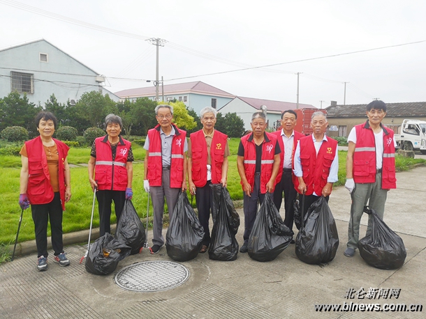 北仑新闻网丨老*党**员带来文明新气象