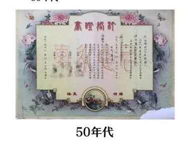 中国结婚证上的玫瑰花,结婚证里的花