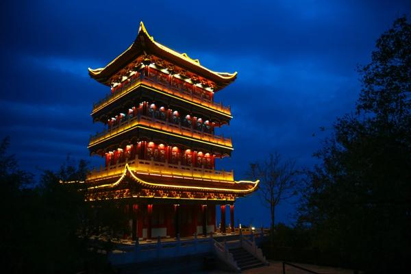 云台山重阳阁全景图,云台山重阳阁最新消息