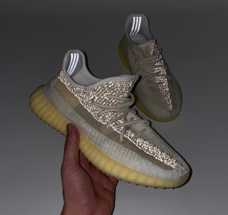 yeezy350灰橙满天星效果,yeezy350灰橙满天星图片