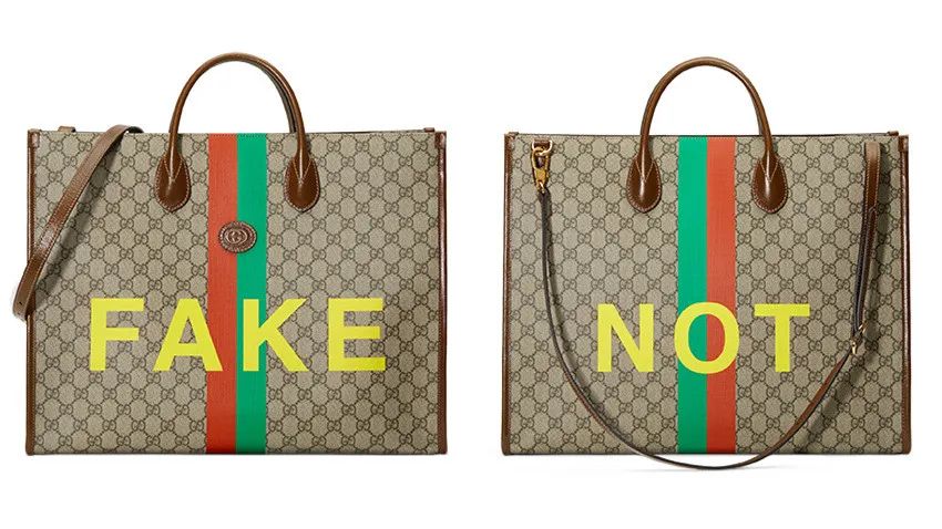 gucci鑱斿悕fake,fake鍖単ucci