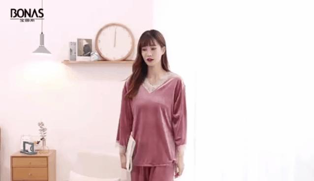 双面珊瑚绒睡衣女款,男双面珊瑚绒睡衣加厚