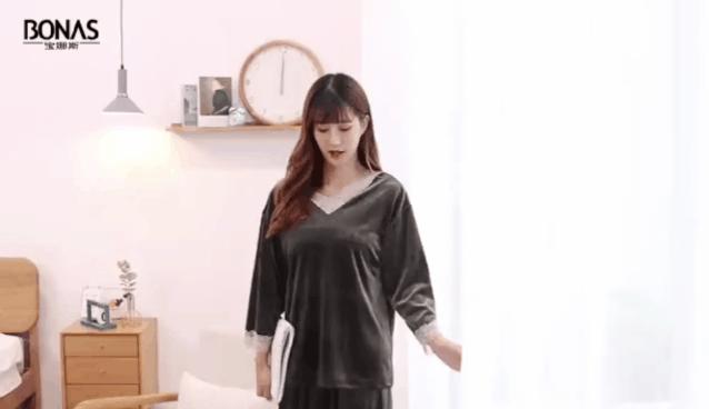 双面珊瑚绒睡衣女款,男双面珊瑚绒睡衣加厚