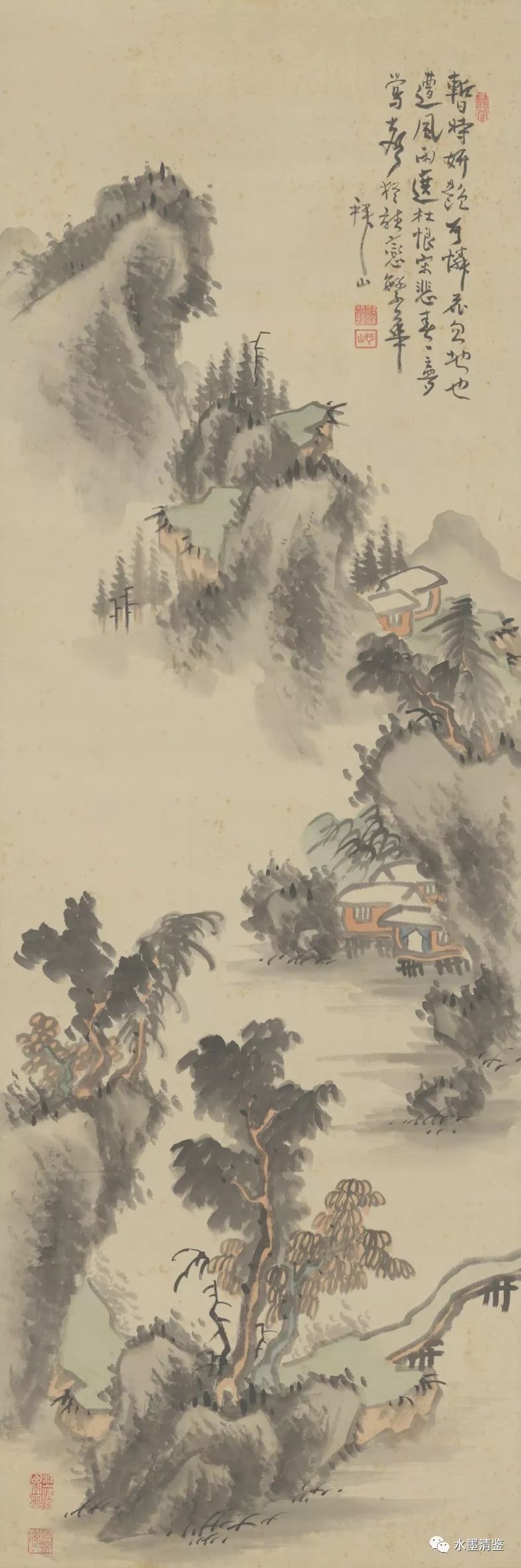 张开画,张开手绘画