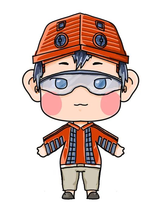 这也太好看了！00后帅气小哥哥将校园地标建筑拟人化，哪个是你的PICK？