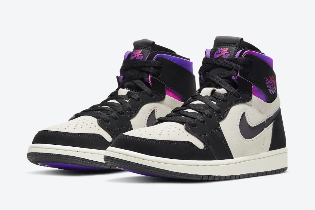 aj1复古球鞋米粉色,大巴黎耐克aj1
