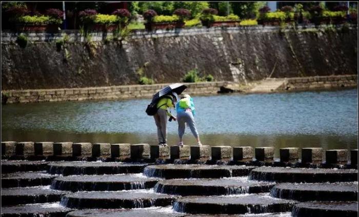 打卡好西乡！桃花胜*光春**，佳人已成双