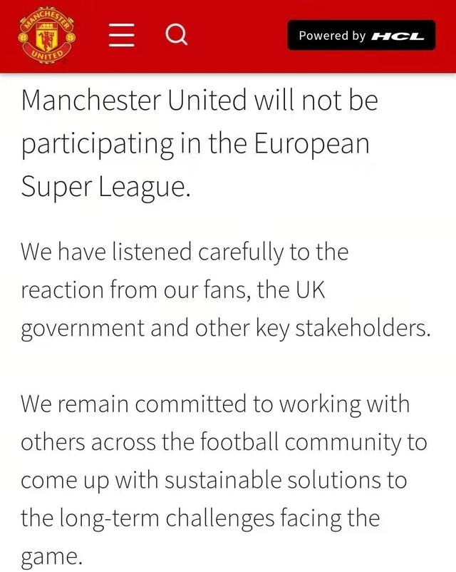 欧超“闹剧”渐终了多重关系待修复