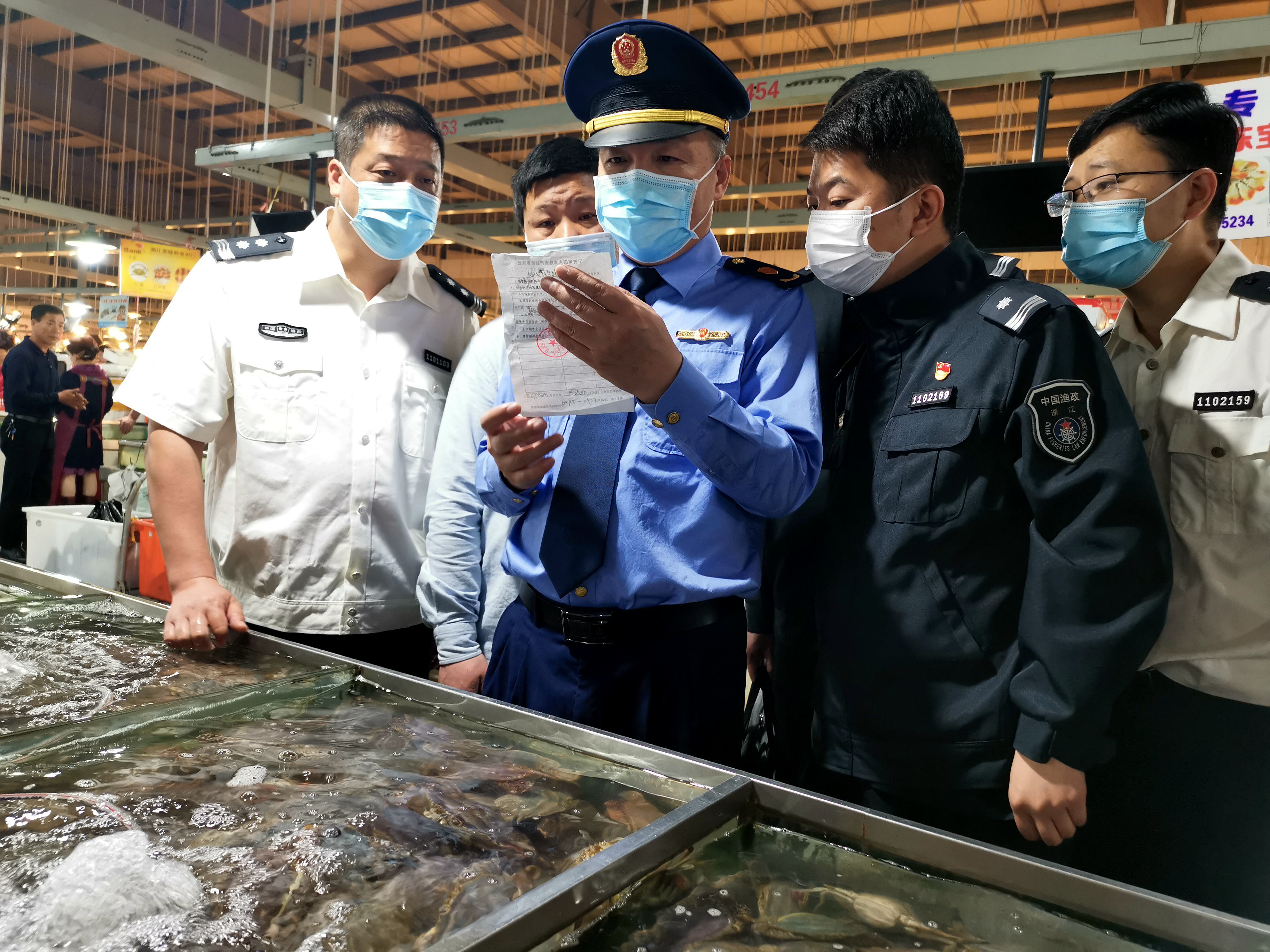 今起“热气货”海水产不能卖了宁波市场监管开展伏休执法检查