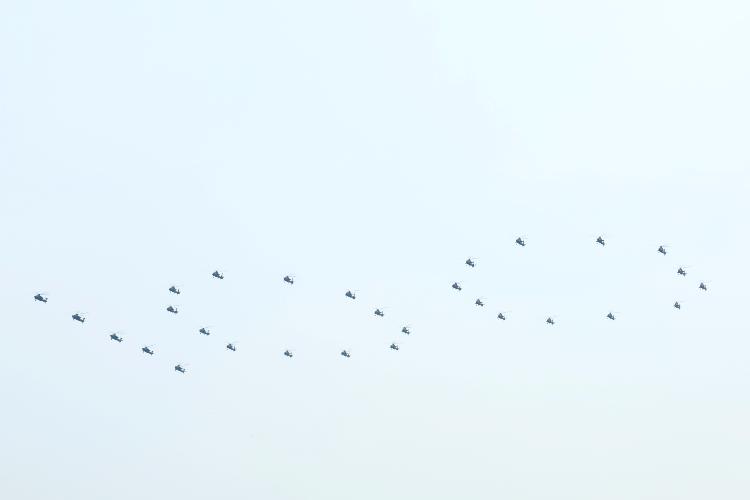 最大的航空飞行表演,最壮观的飞行表演