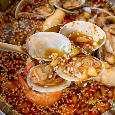 加点味道捞汁小海鲜调料,简单又华丽的捞汁小海鲜