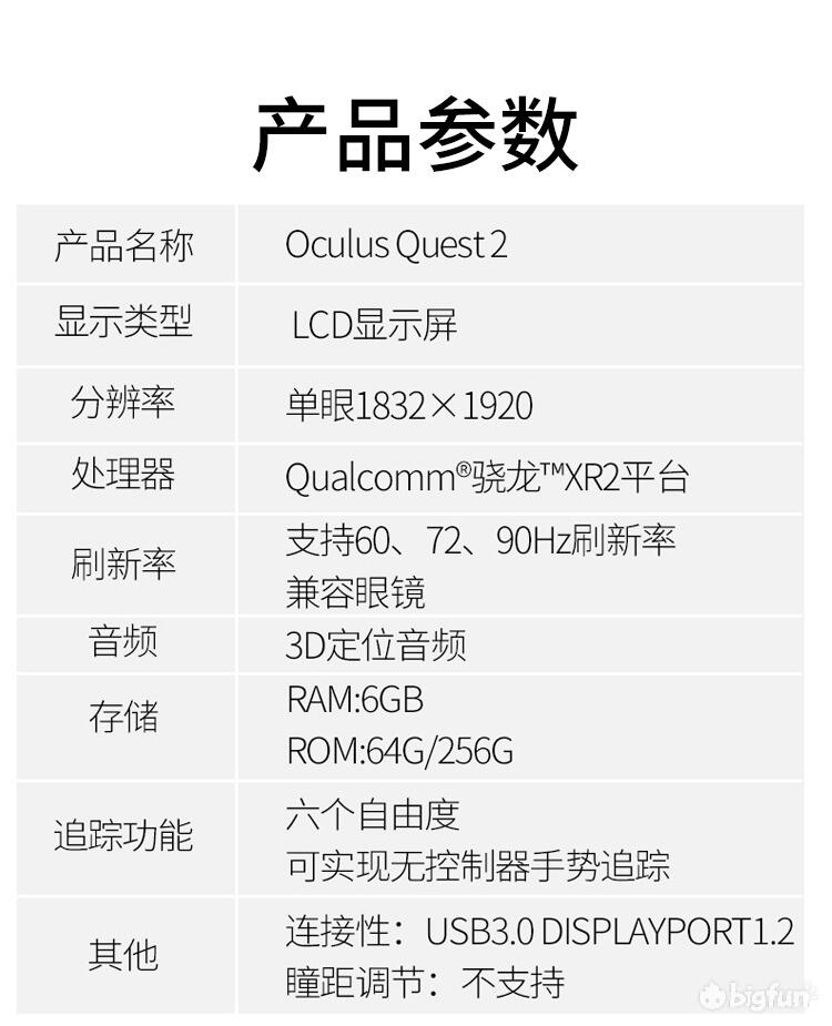 vr眼镜oculusquest2代,vr眼镜oculusquest2构成