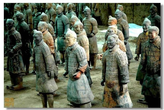 秦陵兵马俑震撼世界,震撼秦始皇陵兵马俑欣赏
