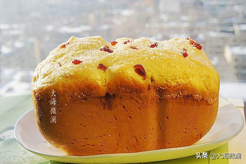 只要稍加干预，面包机也能玩花样，柔软拉丝好吃到停不下来