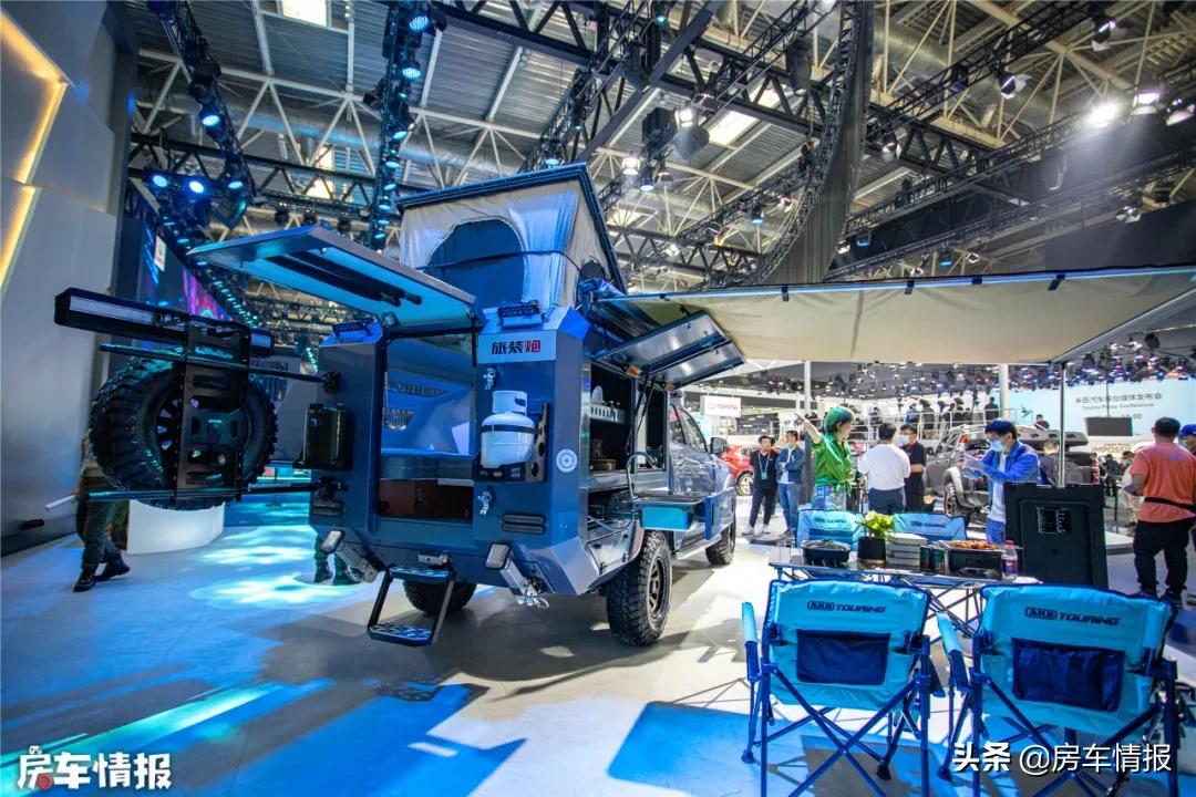 2022新款长城炮柴油版房车价格,最新款长城炮单排升顶房车