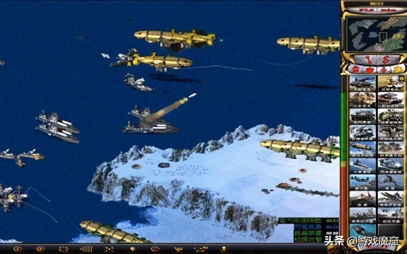 红色警戒中的心灵探测,红色警戒远交近攻战略