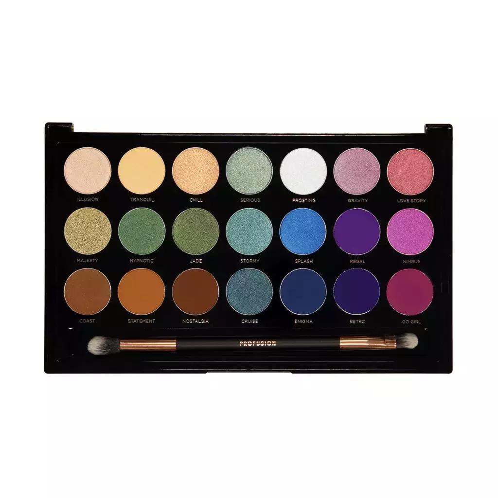 Tiny花草房｜PROFUSIONCOSMETICS节日系列眼影大盘官方试色详解