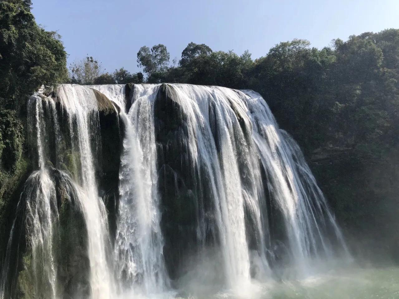 贵州黄果树瀑布风景印象,贵州黄果树瀑布视频全景