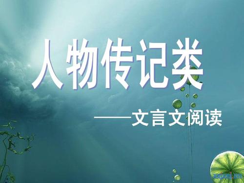 高中文言文人物传记文章素材积累,高中文言文人物传记高考题汇总