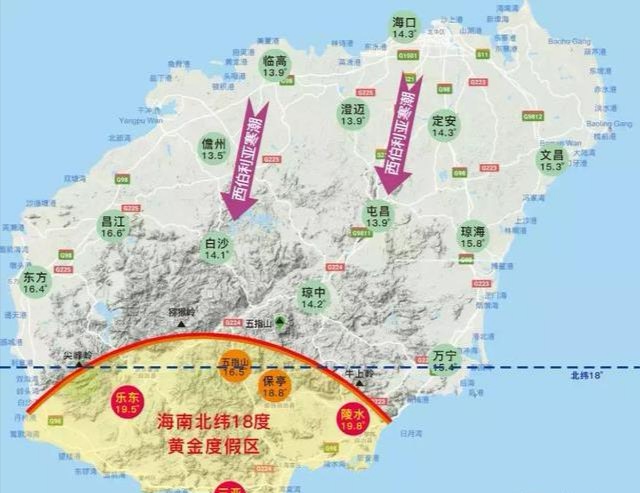 海南哪个市最合适居住不潮湿,海南岛5个气候带在哪居住好