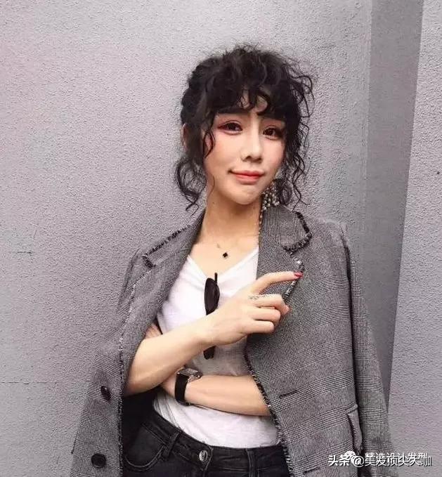 洋气芭比烫,洋气夸大螺丝烫