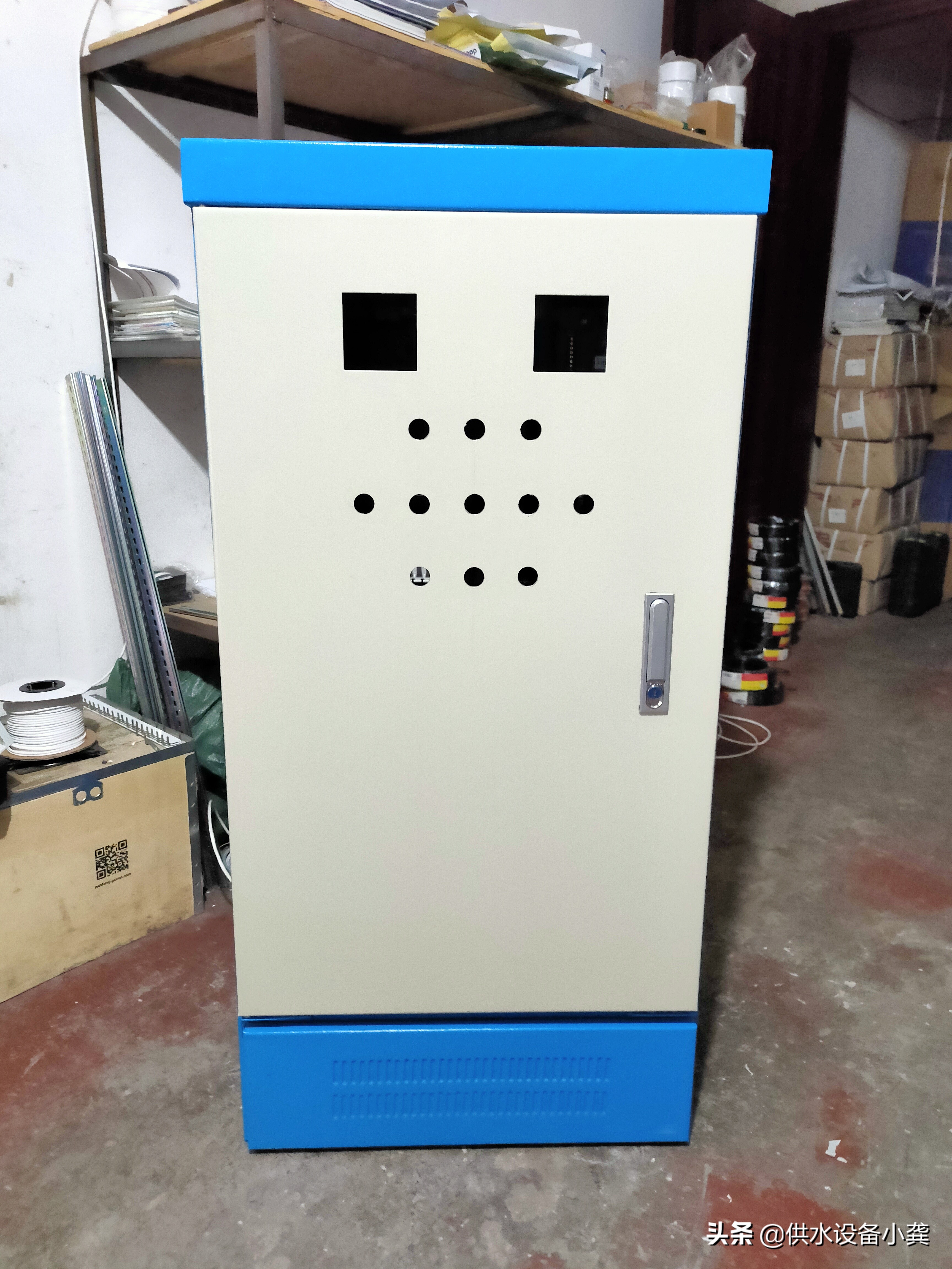 abb恒压供水控制柜组装,abb供水控制柜调试