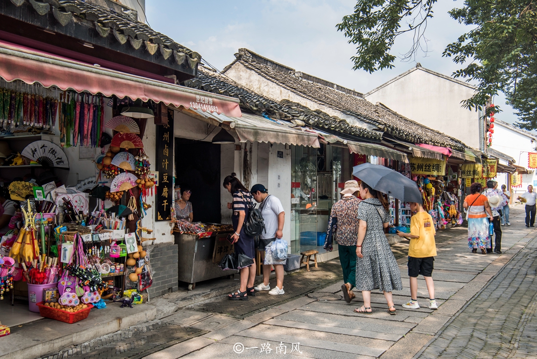 苏州乾隆下江南的地方,木渎古镇乾隆六下江南之地