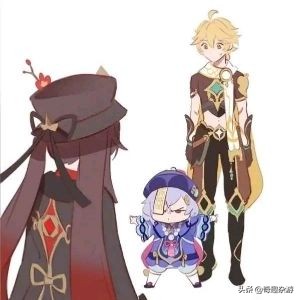 原神中胡桃的动画表情gif,原神里面胡桃动漫表情包