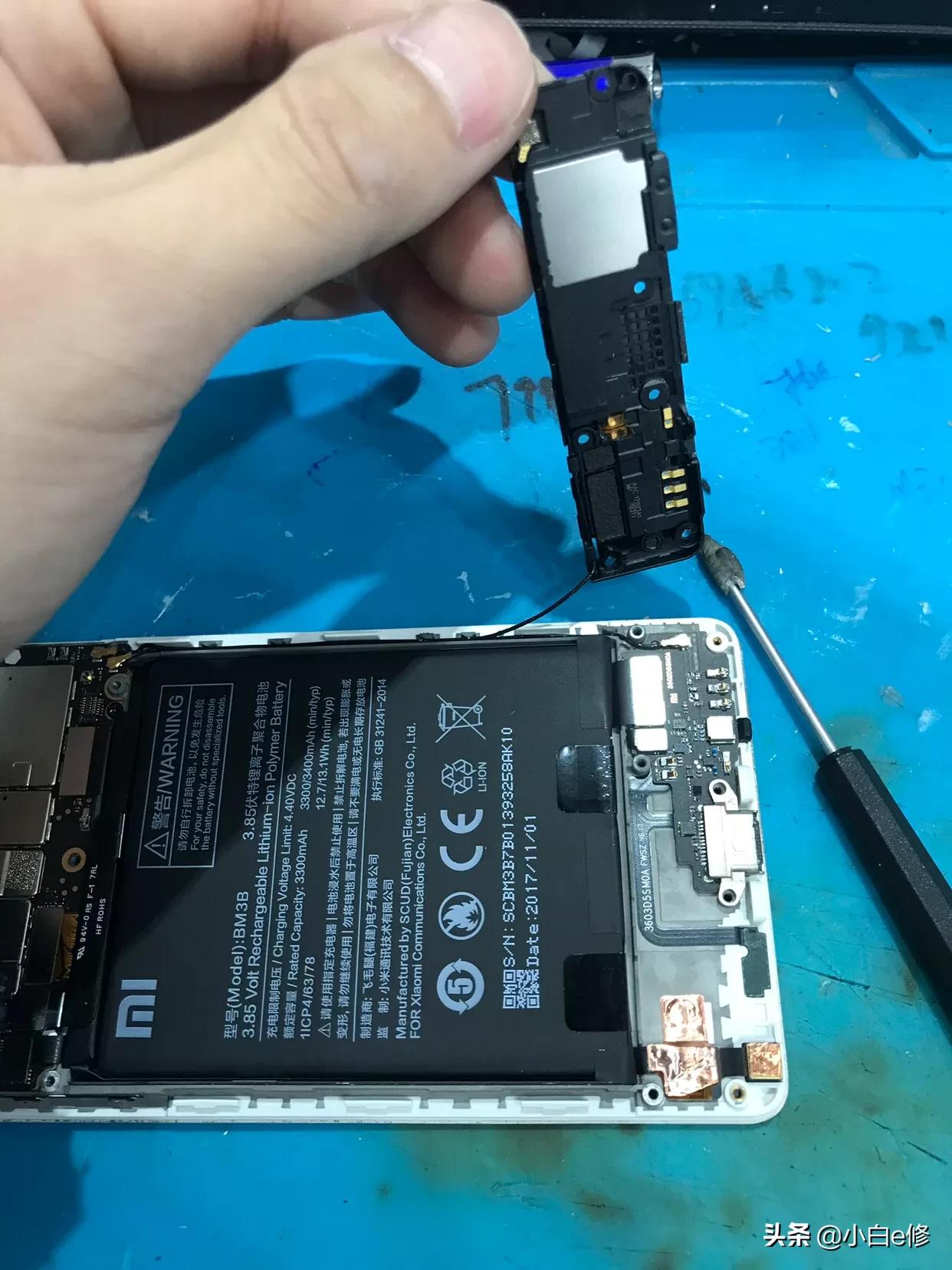 mix2全陶瓷尊享版换听筒,mix2尊享版换外屏