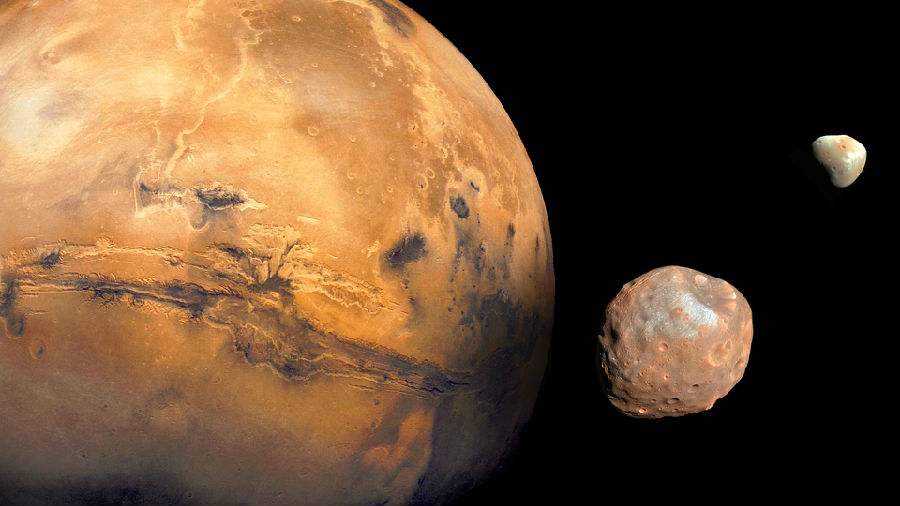 地球和火星早期都具备生命的条件,地球与火星之间还存在一个星球