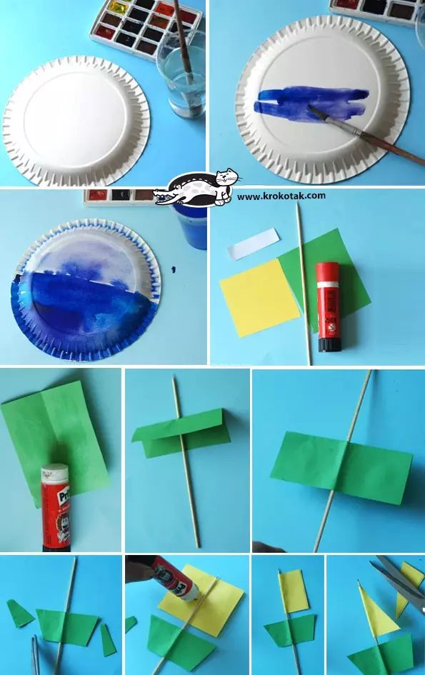 美工制作手提包一次性纸盘教案,美工区纸盘创意手工