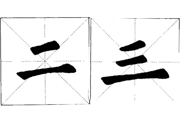 欧楷笔画8右短竖写法,欧楷横短竖长的独体字
